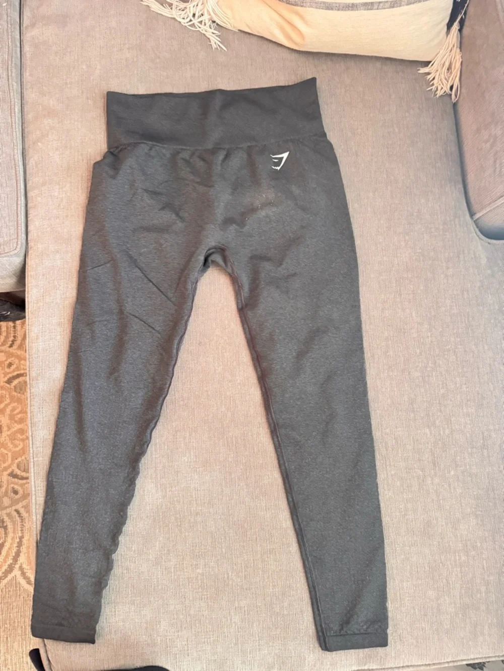 Gymshark High-Waist Leggings in Dark Gray - Picture 1 of 1